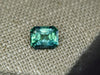 2.26ct INCREDIBLE TEAL EMERALD CUT MONTANA SAPPHIRE