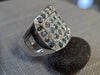 14.44g SILVER MONTANA SAPPHIRE RING SIZE 10