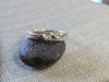 3.3g SILVER MONTANA SAPPHIRE RING SIZE 7.5