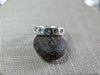 4.1g SILVER MONTANA SAPPHIRE RING SIZE 6.5