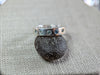 3.75g SILVER MONTANA SAPPHIRE RING SIZE 7.5