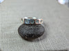 3.75g SILVER MONTANA SAPPHIRE RING SIZE 7.5