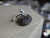 3.03g SILVER MONTANA SAPPHIRE RING SIZE 7.5