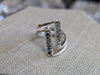 6.11g SILVER MONTANA SAPPHIRE RING SIZE 8