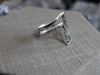 6.11g SILVER MONTANA SAPPHIRE RING SIZE 8