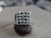 9.80g SILVER MONTANA SAPPHIRE RING SIZE 9.5