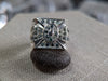 16.50g SILVER MONTANA SAPPHIRE RING SIZE 10.75