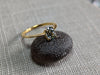 2.38g GOLD MONTANA SAPPHIRE RING SIZE 7.5