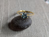 2.30g GOLD MONTANA SAPPHIRE RING SIZE 7.5