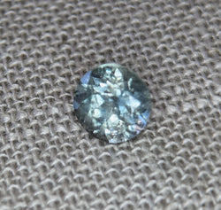 1.87ct BLUE ROUND MONTANA SAPPHIRE