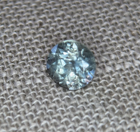 1.87ct BLUE ROUND MONTANA SAPPHIRE