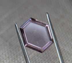 4.23ct BEAUTIFUL ROSE CUT PURPLE MONTANA SAPPHIRE