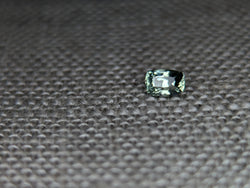 .37 CTS GORGEOUS LIGHT GREEN COLOR CUSHION CUT MONTANA SAPPHIRE