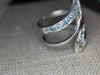 31g SILVER MONTANA SAPPHIRE RING SIZE 9