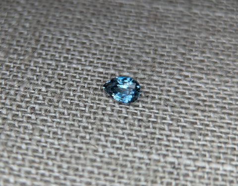 .47CT. SPARKLING BLUE PEAR CUT MONTANA SAPPHIRE