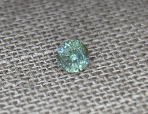 .64CT. BRILLIANT BLUE/GREEN MONTANA SAPPHIRE