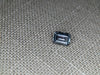 1.52CT STEEL BLUE BAGUETTE CUT MONTANA SAPPHIRE