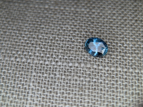 0.79ct DEEP BLUE OVAL MONTANA SAPPHIRE