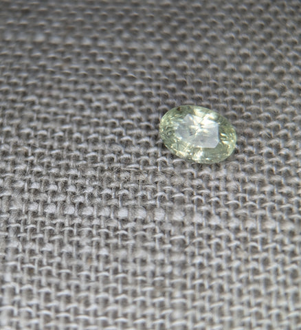 1.06ct PASTEL GREEN MONTANA SAPPHIRE