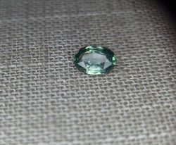 1.46ct BLUE/GREEN OVAL MONTANA SAPPHIRE