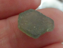 6.95cts. MONTANA SAPPHIRE ROUGH, UNHEATED APPLE GREEN - Blaze-N-Gems