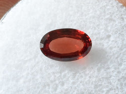 1.33CTS. RED/ORANGE GARNET OVAL CUT, MONTANA - Blaze-N-Gems