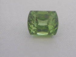 6.02 CTS. FANCY CUSHION CUT PAKISTAN PERIDOT - Blaze-N-Gems