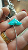 7.7ct GEM SILICA NATURAL PENDANT OCEAN BLUE - Blaze-N-Gems