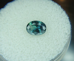 1.05ct BLUE GREEN HEATED MONTANA SAPPHIRE