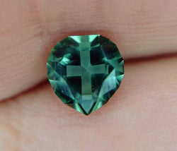 1.60ct CUSTOM CUT FROSTED CROSS MONTANA SAPPHIRE