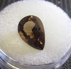 2.24ct PEAR SHAPED SMOKY QUARTZ - Blaze-N-Gems