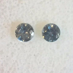 .60 TCW BEAUTIFUL MATCHING SET BLUE ROUND CUT MONTANA SAPPHIRE - Blaze-N-Gems