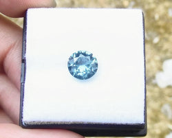 2.37ct AQUA TEAL TO GREY COLOR SHIFT MONTANA SAPPHIRE. - Blaze-N-Gems