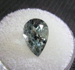 4.8ct MEDIUM TEAL PEAR SHAPED MONTANA SAPPHIRE - Blaze-N-Gems