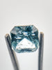 1.93ct RADIANT CUT LIGHT BLUE MONTANA SAPPHIRE