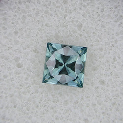 1.60ct PRINCESS CUT MONTANA SAPPHIRE CUT BY MIKE SOEBBING