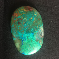 AZURITE CHRYSOCOLLA CABOCHON OVAL - Blaze-N-Gems