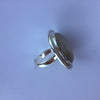 MONTANA AGATE RING SET IN .925 SILVER - Blaze-N-Gems