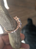 MONTANA SAPPHIRE 10K ROSE GOLD RING - Blaze-N-Gems