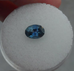 1.28cts. DEEP WATER BLUE COLOR MONTANA SAPPHIRE - Blaze-N-Gems