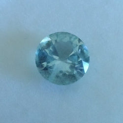 1.36CTS BEAUTIFUL LIGHT BLUE COLOR ROUND CUT MONTANA SAPPHIRE - Blaze-N-Gems