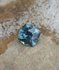 3.22ct CUSTOM SQUARE RADIANT HEATED MONTANA SAPPHIRE - Blaze-N-Gems